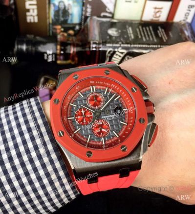 Fake Audemars Piguet Royal Oak Offshore Chrono Watches Red Version